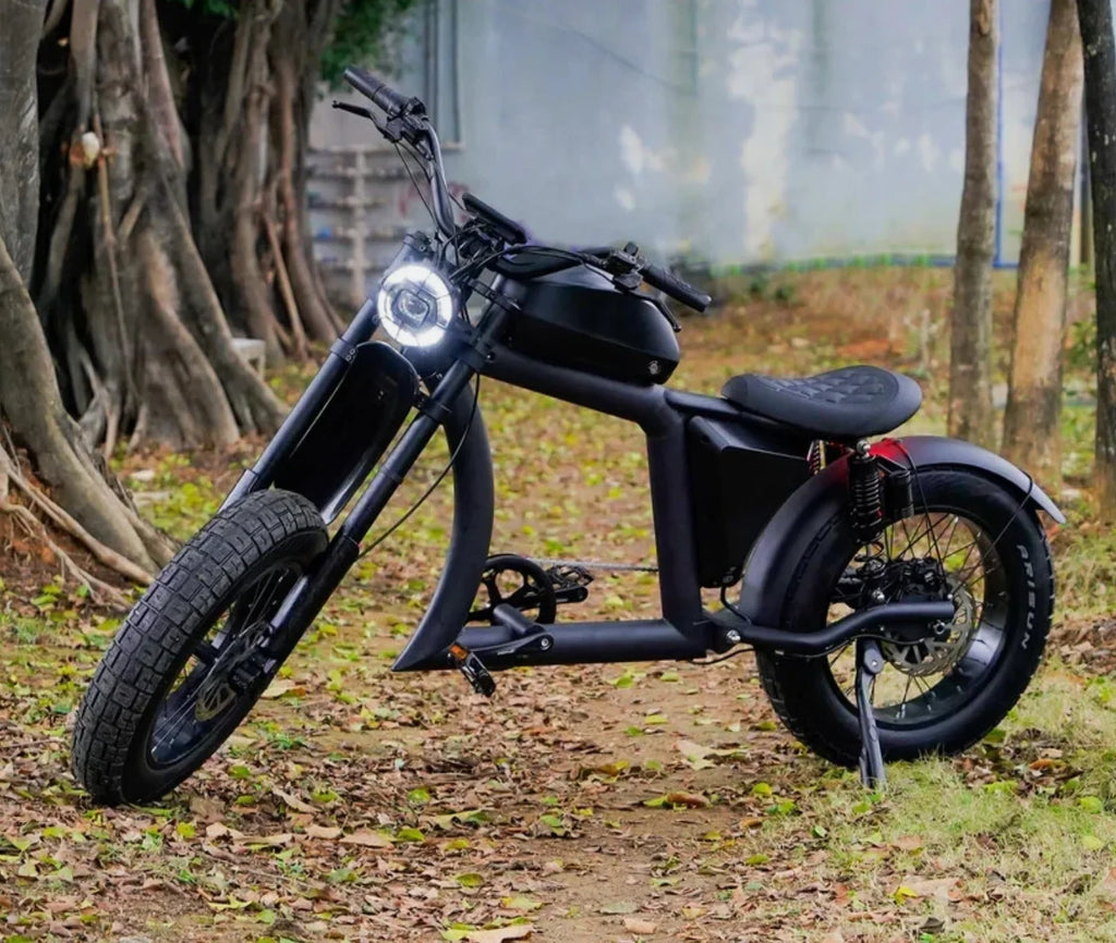 FT-02 E-Bike | BlitzBikes – Fat Tire Cruiser 25 km/u